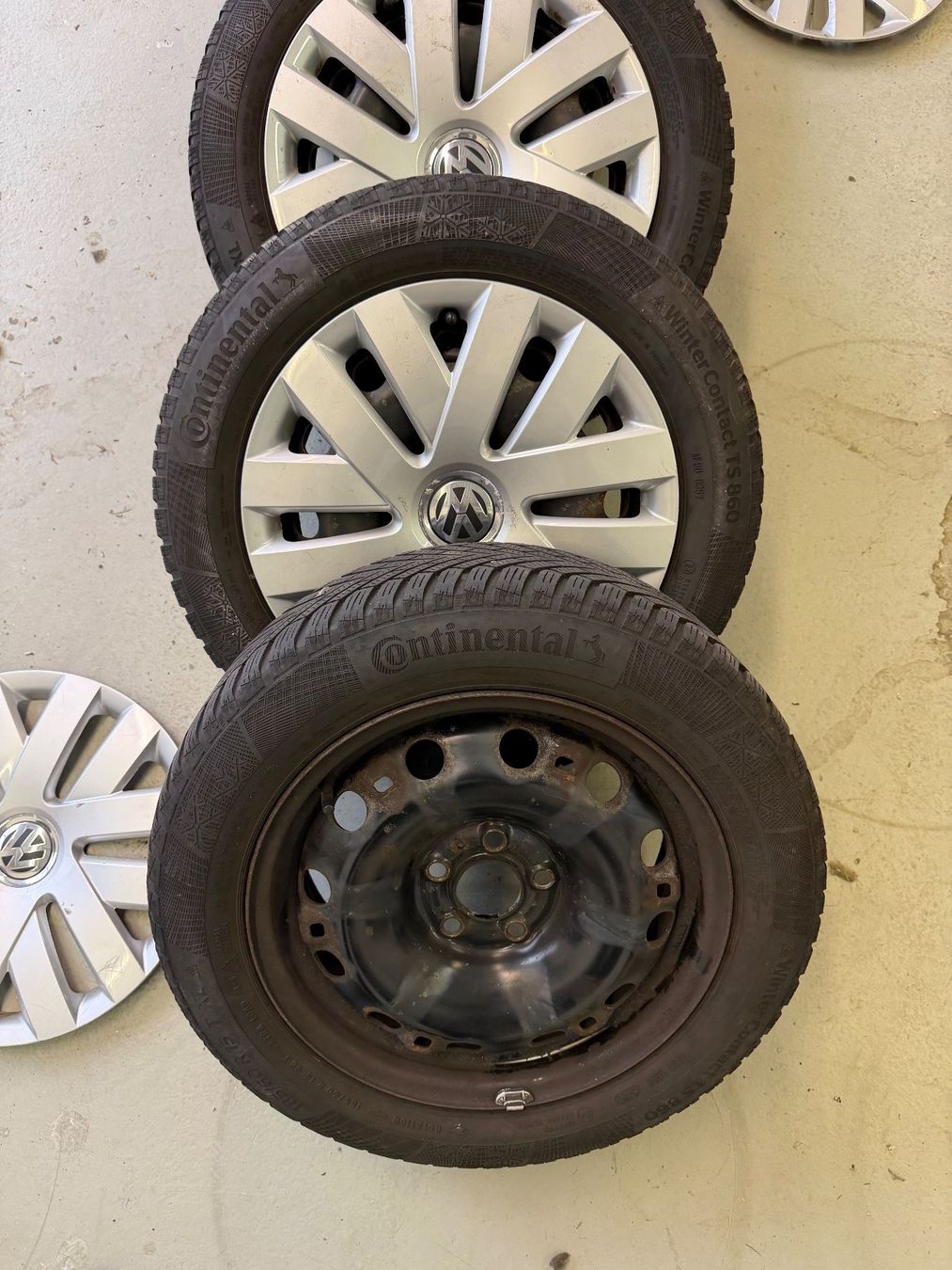 Volkswagen Pneus & Kompletträder: VW Kompletträder Winter 185/60R15 – Gebraucht aus Däniken SO von King-Automobile 3