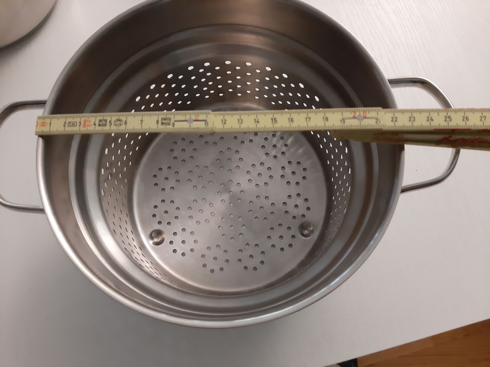 Padelle: Dünsteinsatz 23/20cm – Usato da Hochdorf venduto da Amazone0 2