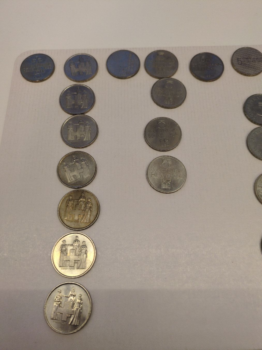 Tutti le monete: Alte Schweizer Gedenkmünzen Sammlung 24stk. – Usato da Meilen venduto da Frensch7 2