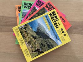 5 Ausgaben Bergwelten Magazin 2023