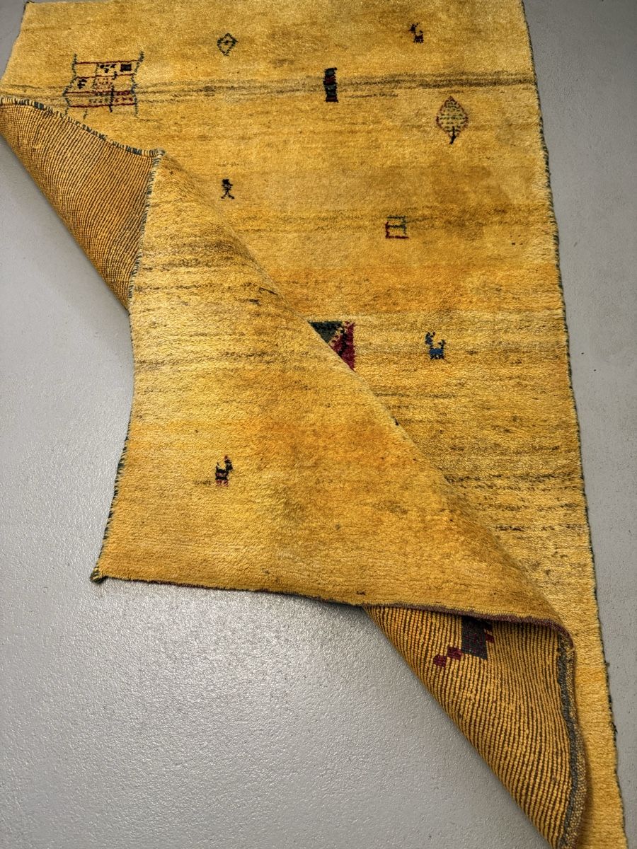 Gabbeh Tappeti: Wunderschöner Perserteppich Gabbeh 198x135.cm – Usato da Sempach venduto da Star7 2