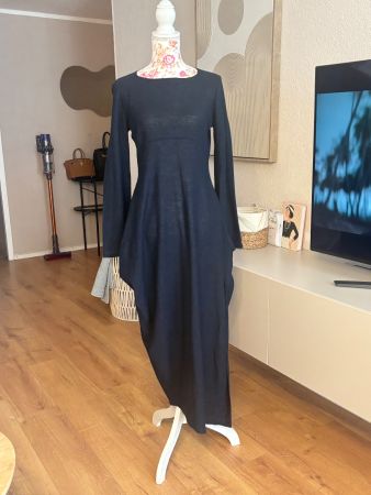 Cora Kemperman asymetrical Maxi Dress Wolle