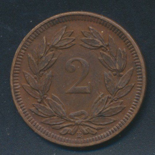 Tutti le monete: 2 Rp. 1903 ss – Usato da Roggwil BE venduto da Stampdealer3