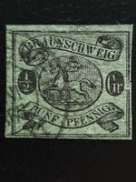 Braunschweig Mi-Nr. 10 gestempelt Selten