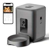 Automatischer Katzen- und Hundefutterspender mit Kamera