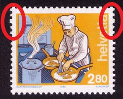 1992_821_Koch_Abart "BREITER KORREKTURZAHN" ! **