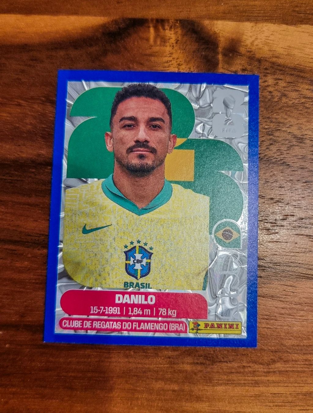 Panini Carte collezionabili: Danilo Panini Blue Crumple Collector World Cup 26 – Nuovo (secondo la descrizione) da Worben venduto da fxa_g2dm