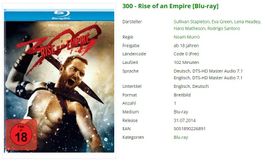 300 - Rise of an Empire (Bluray)