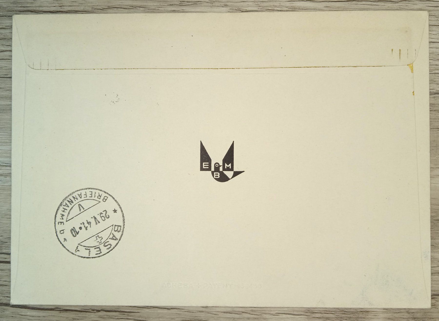 Tutti i francobolli: TR59 Enveloppe + Timbre Suisse 1941 – Usato da Cousset venduto da Patrick_Collections 1