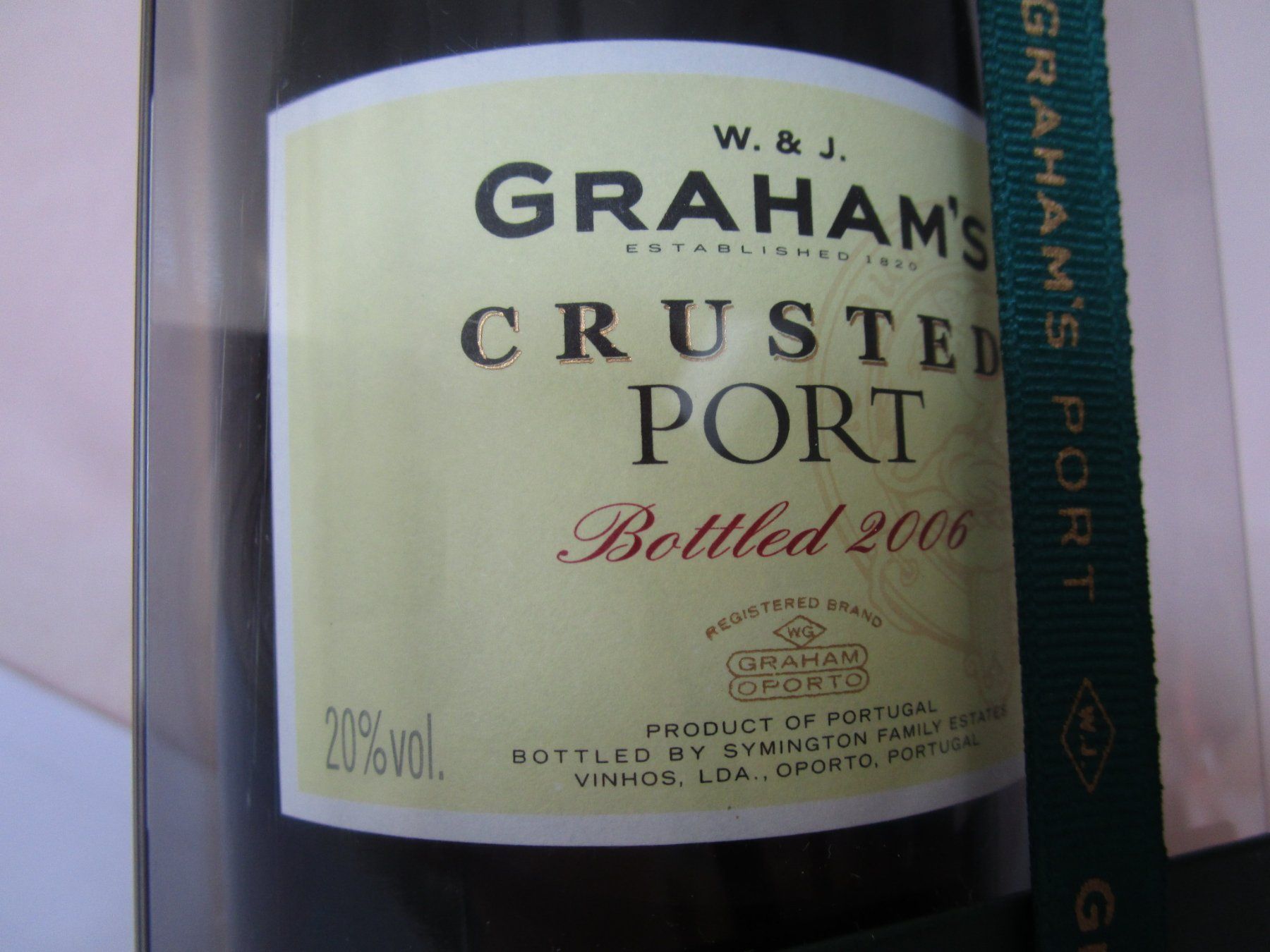 Wein: 2 Fl. Graham's Crusted Port, Bottled in 2006 – Neu (gemäss Beschreibung) aus Eschenbach SG von brocovin 9
