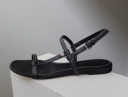 Orig. BALLY Ledersandalen Gr. 35,5-36, NP 450.—