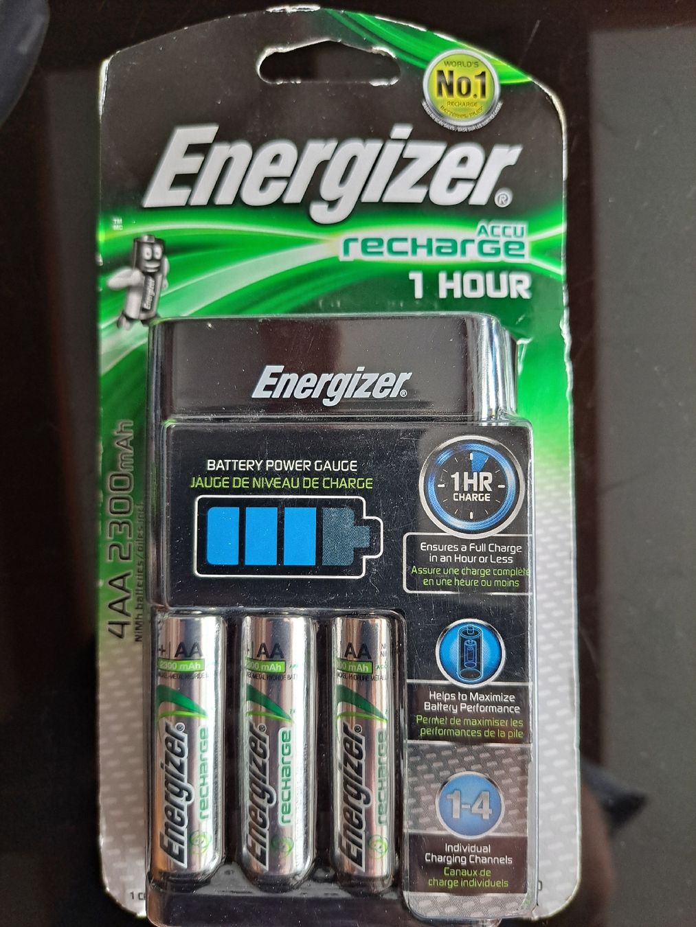 Energizer Akkus: Energizer 4 AA 2300mAh Battery – Neu und originalverpackt aus Morens FR von Kiscica