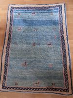 Gabeh Teppich blau Grösse 115x160cm  guter Zustand