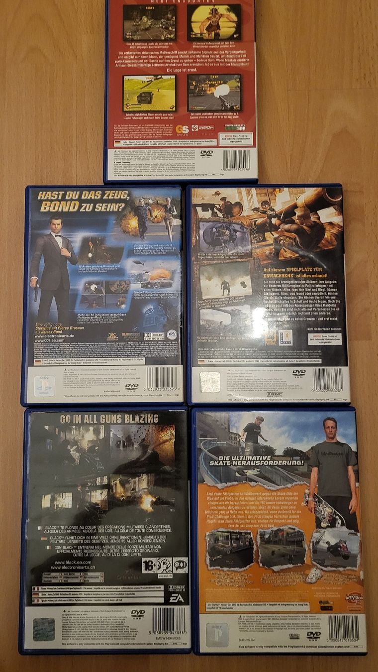 Giochi: Playstation 2 Spiele Sammlung 5x Kompl. – Nuovo (secondo la descrizione) da Biel/Bienne venduto da Retrohr 4