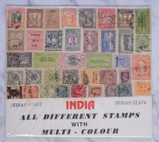 Lot Briefmarken Indien, indische Bundesstaaten