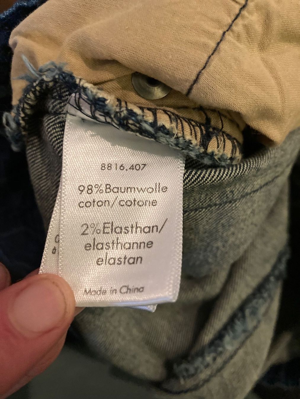 Pantaloni: Jeans Grösse 134, dunkelblau – Usato da Hochdorf venduto da seetaler12 5