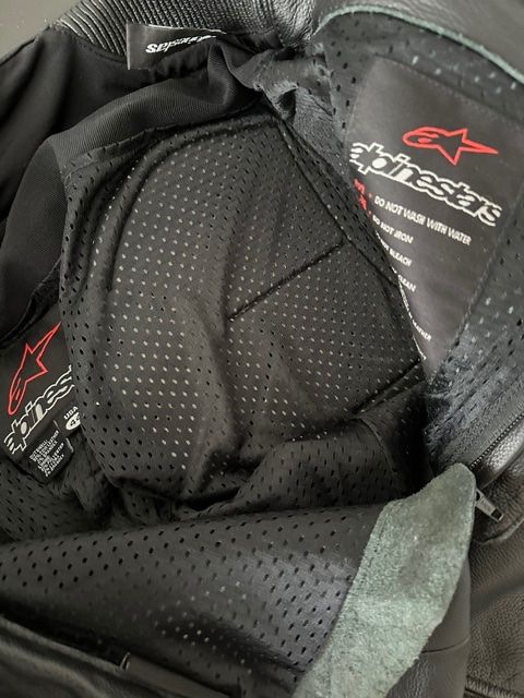 Alpinestars Pantaloni: Alpinestar Leder Motorradhose  Grösse 60 – Usato da Buchs ZH venduto da al03a 3