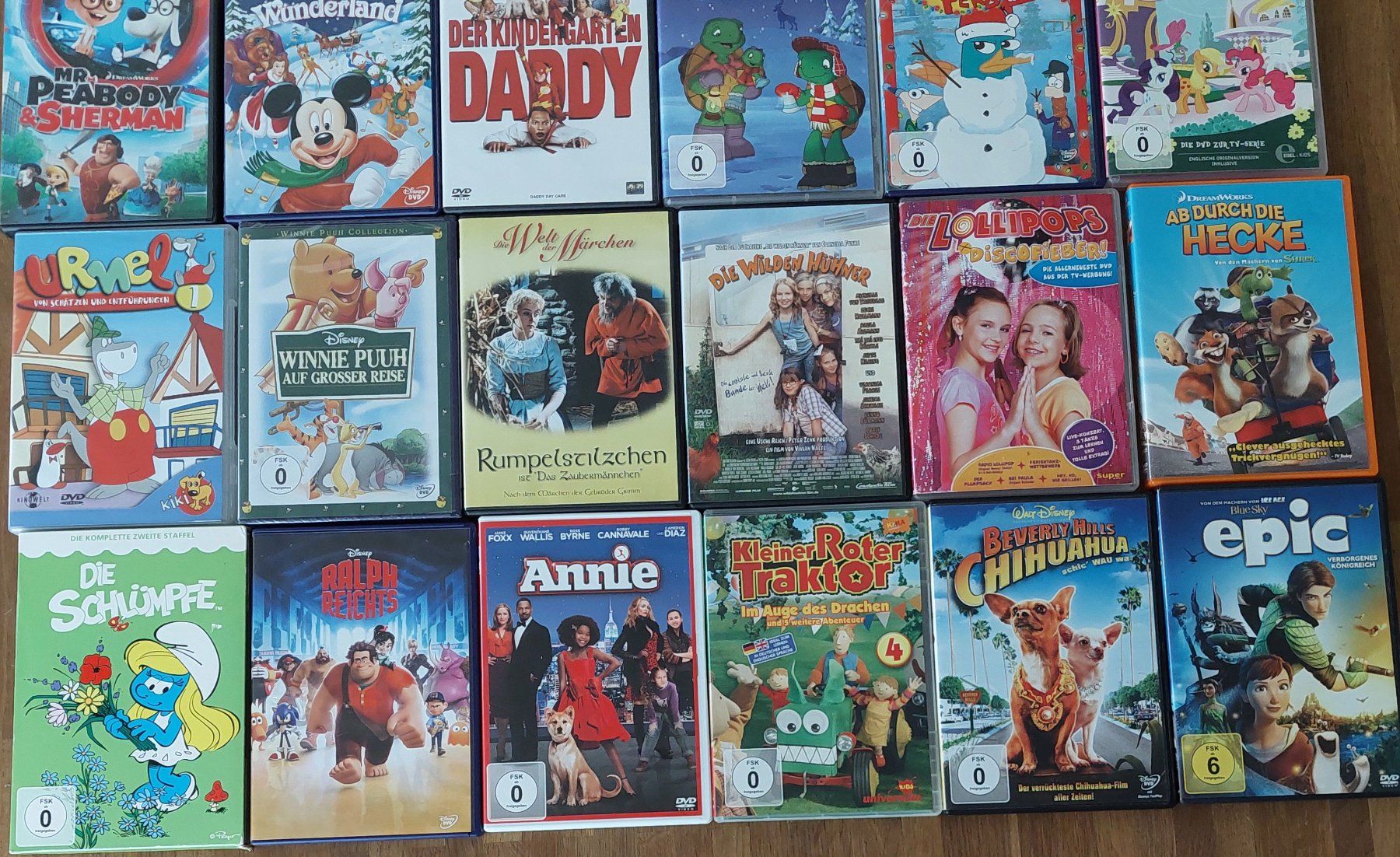 Tutti i DVDs: Grosses DVD Set für Kinder – Usato da Benzenschwil venduto da One_way 2