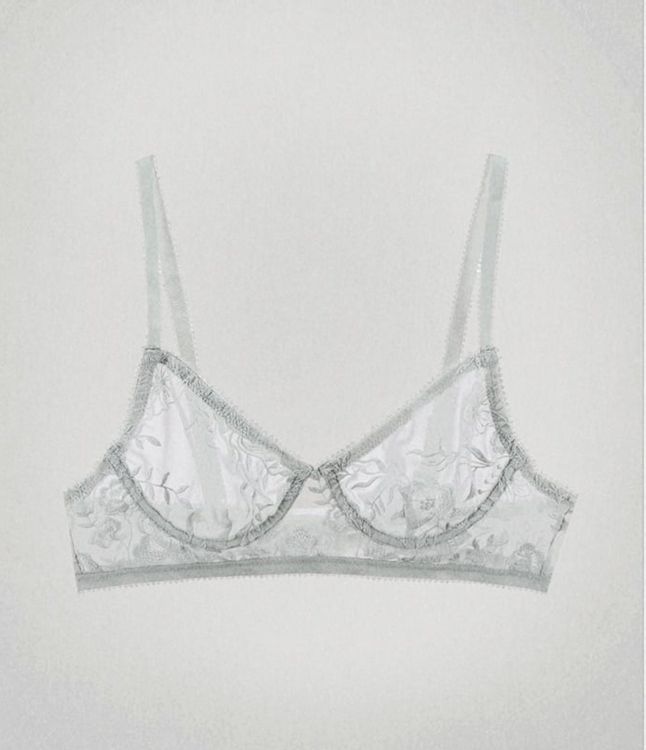 Bralette DKNY Taglia Media &ndash; Nuova Con Etichette, Colore Grigio