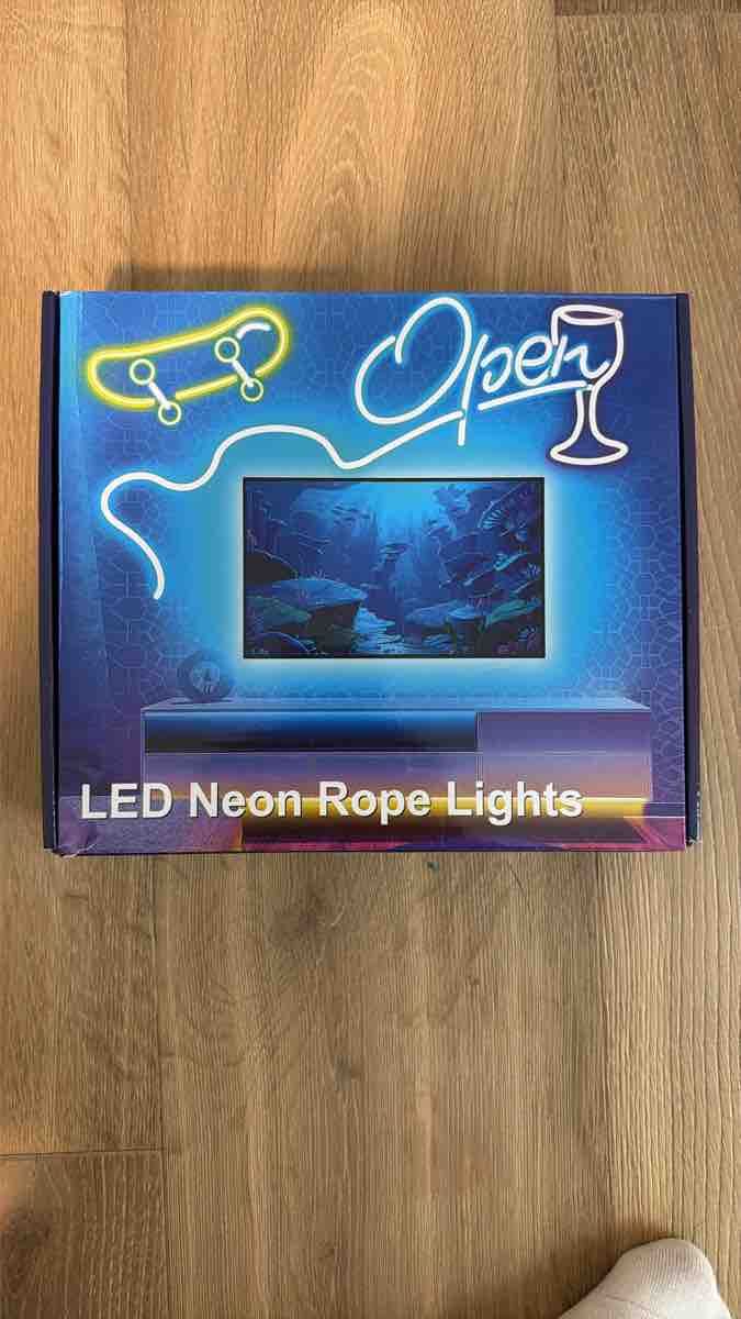 LED Neon Lichtschlauch Lichterkette 10m flexibel neuwertig (Neu (gemäss ...