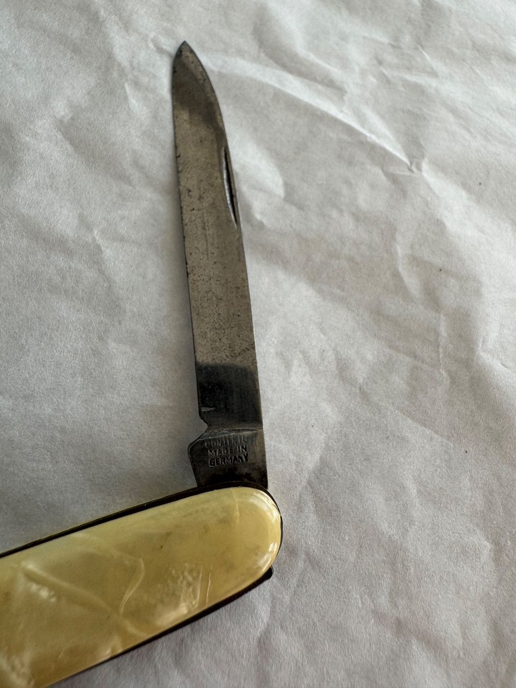 Taschenmesser: Taschenmesser „CONSTITUT“ Made in Germany – Gebraucht aus Kestenholz von Sackmesser67 3