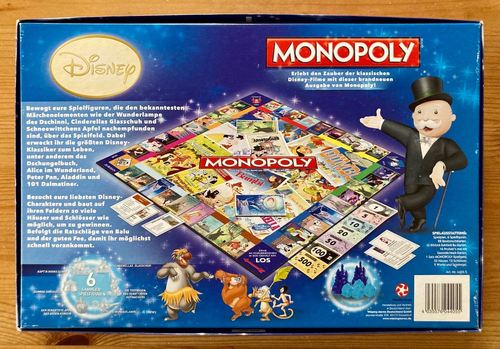 Jeu Monopoly Disney Classique