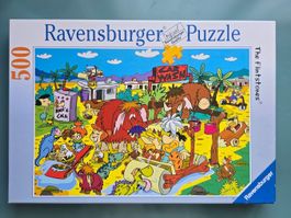 Puzzle The Flintstones, RAR,  Familie Feuerstein