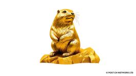 Swiss Crypto Stamp 4.0, ID6, Gold, Postfrisch, nur 50 Stück!