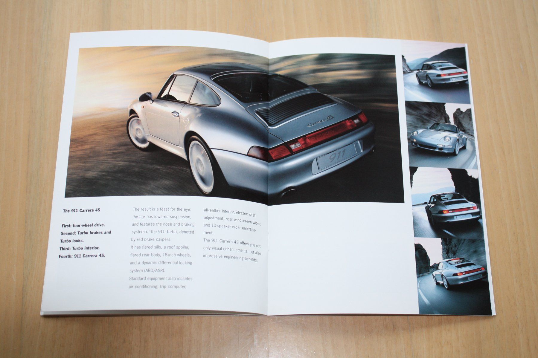 Porsche Dokumente: Porsche 911 Prospekt Modell 993 4/1996 – Gebraucht aus Wikon von erwin400 6