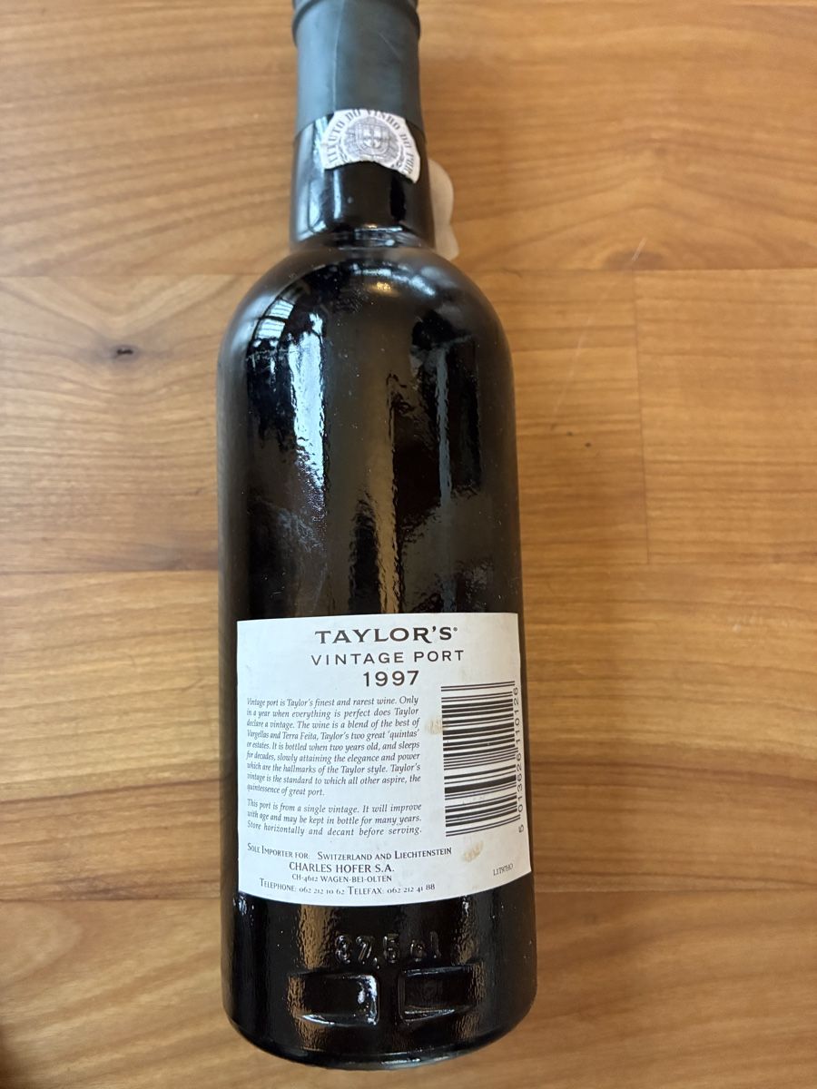 Bevande alcoliche: Vinho OO Porto Taylor's 1997 – Nuovo e nell'imballaggio originale da Wetzikon ZH venduto da chris7pat 2