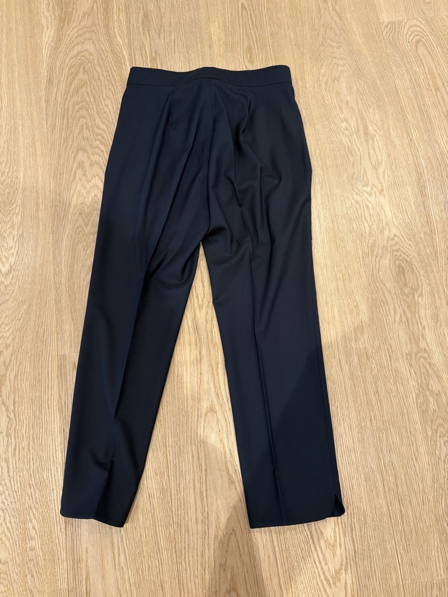 Max Mara Pantaloni: Max Mara blue wool trousers  – Nuovo (secondo la descrizione) da St. Gallen venduto da ott_f827 1