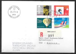 R-FDC Serie 622-625 ET Luzern 21.2.1979