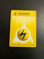 1999 Base Set Shadowless Lightning Energy 100/102 Ab 1