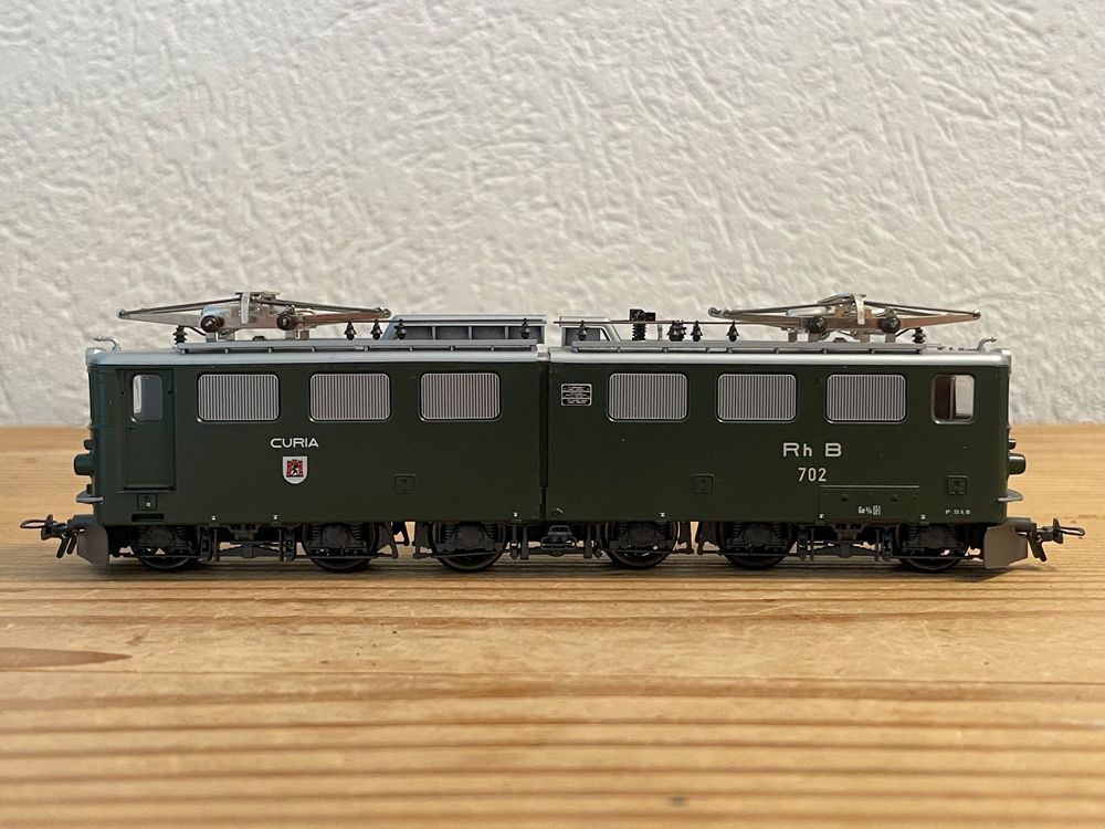 Bemo 1254 112 Ge 6/6 II 702 grün 5-Pol digital 3