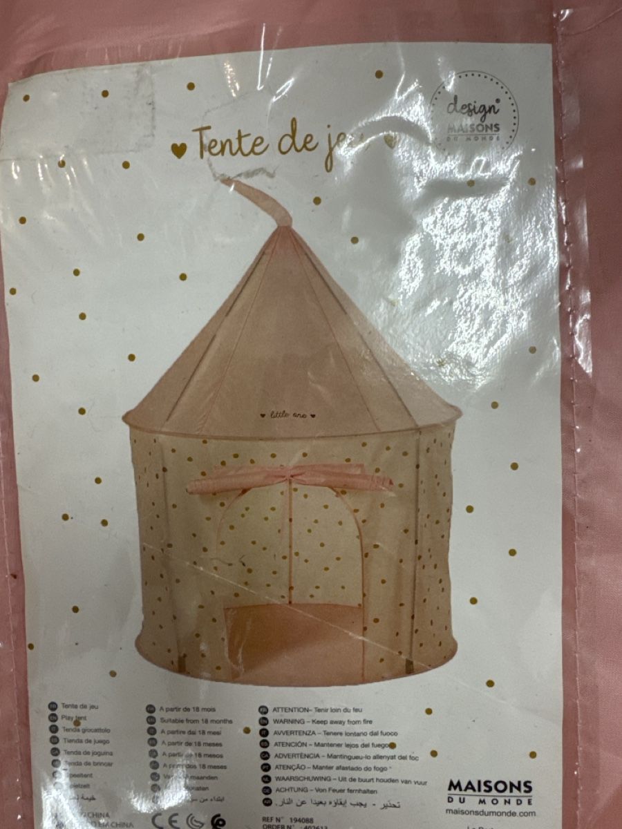 Casette per bambini: Tente de jeux  – Usato da Grandson venduto da fle_vb7f 2