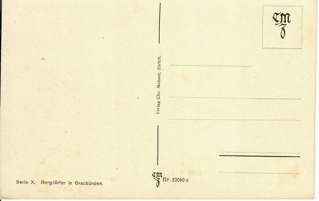 Cartoline postali: Schuders im Praettigau – Usato da Hochdorf venduto da Ziegel-16 1