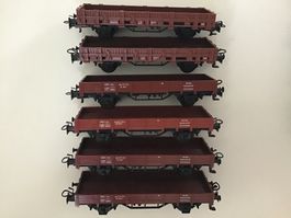 Modelleisenbahn Wagen Set 6 Stuck MÄRKLIN H0
