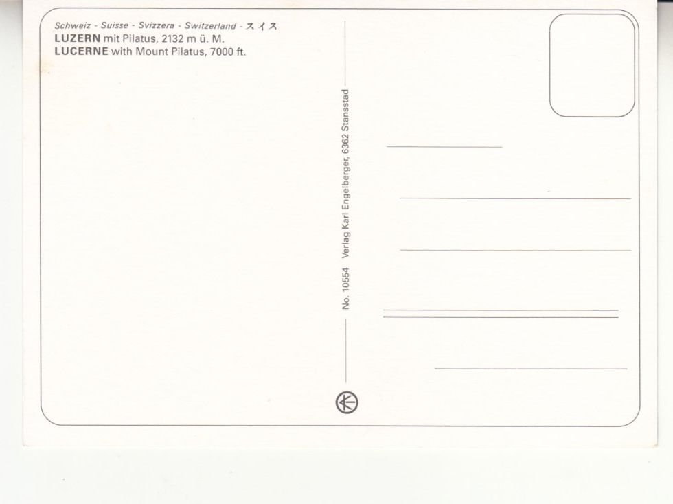Cartes postales: Luzern ca. 1990 – D'occasion à Bürglen TG par StampGraf 1