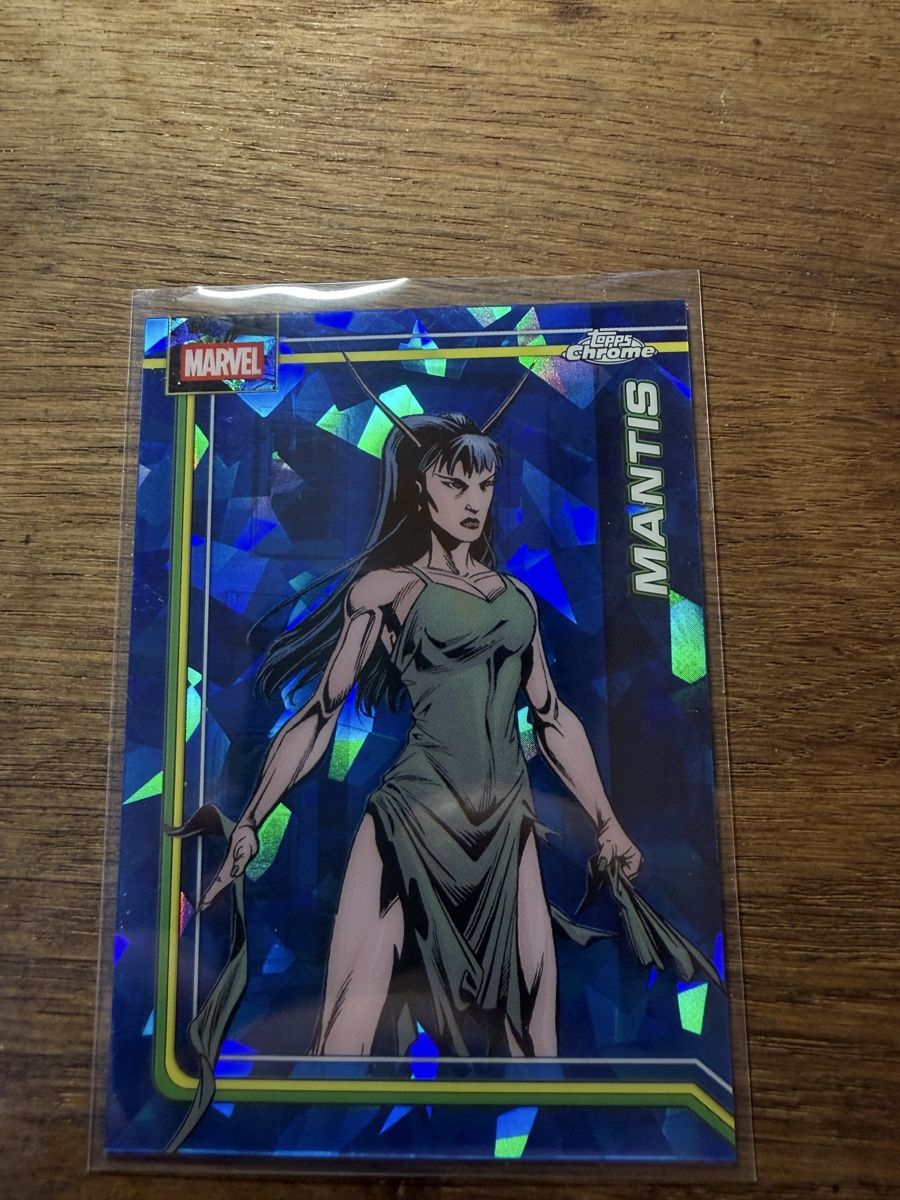 Topps Sammelbilder & Trading cards: 🏍️WS 2026 TOPPS CHROME MARVEL COMICS SAPPHIRE MANTIS – Neu (gemäss Beschreibung) aus Goldach von pipinio
