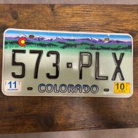 🇺🇸 U.S. Autoschild - Colorado 573-PLX - ORIGINAL