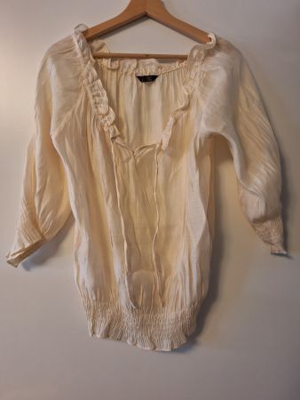 Sommerbluse Off-Shoulder, Grösse M, luftig-leicht!