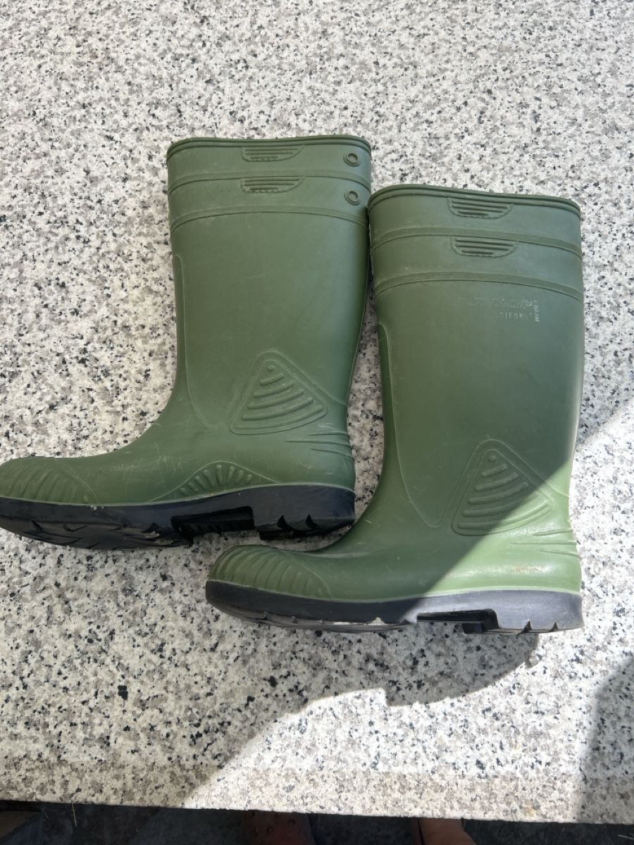 Herrenschuhe: Gummistiefel grün Grösse 42 gebraucht – Gebraucht aus grüningen von Luchs07