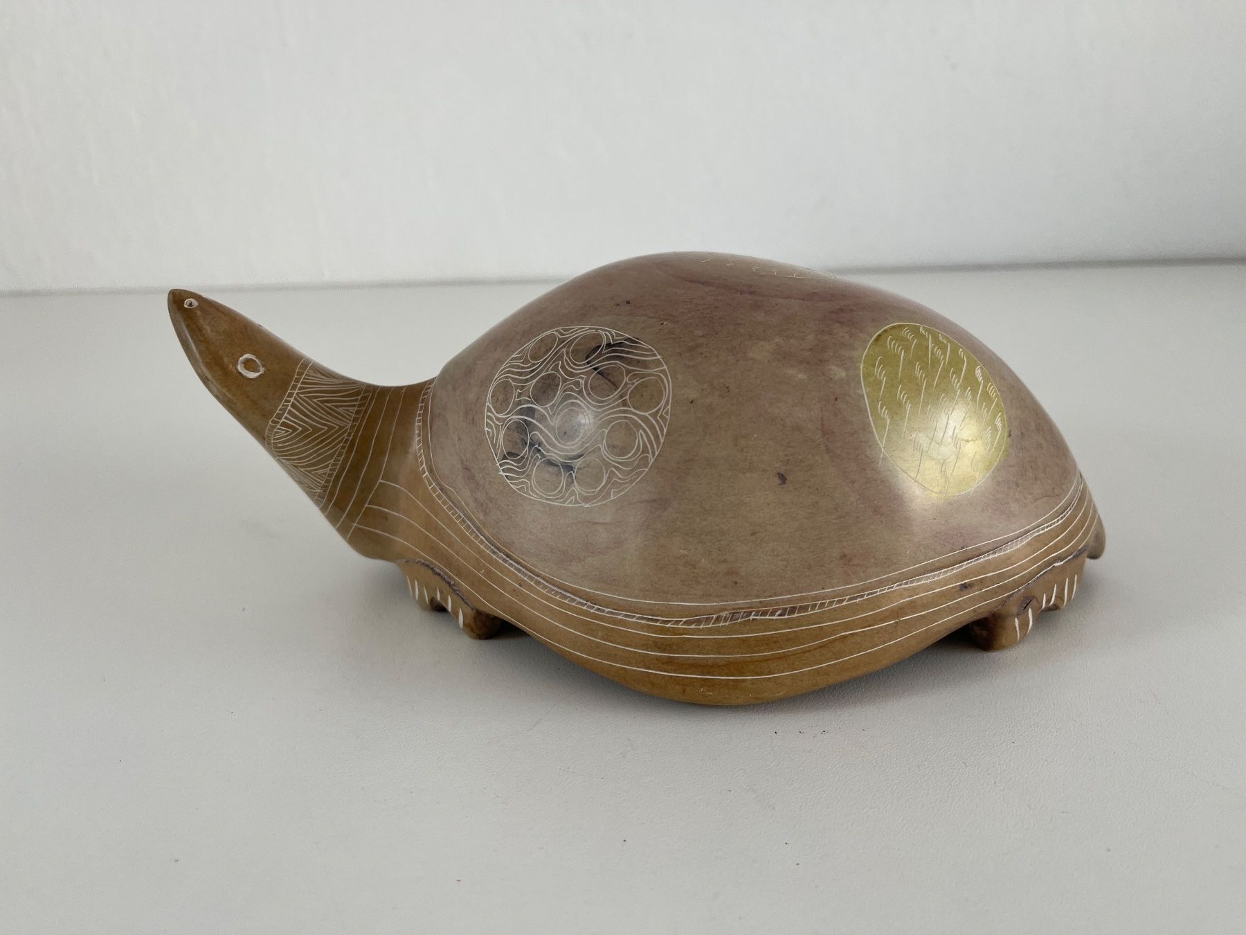 Statuette: Schildkröte aus Stein – Usato da Wetzikon ZH venduto da seli03