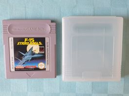 Nintendo GAME BOY F-15 STRIKE EAGLE JAPAN ETUI