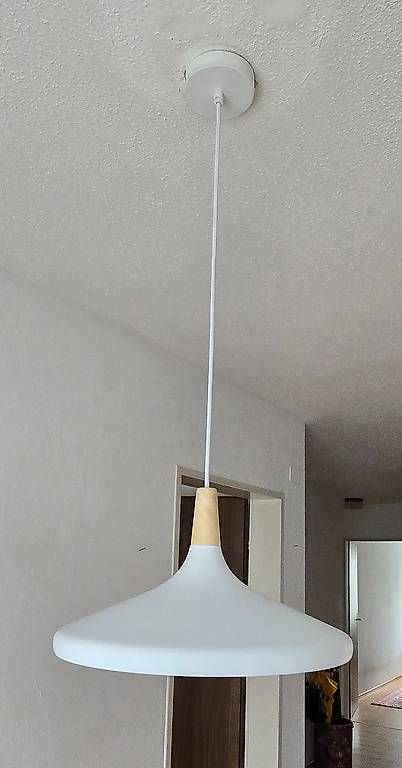 Lampadari & plafoniere: Deckenlampe weiss mit Metallschirm – Usato da Mettlen venduto da bri_9wmx 1