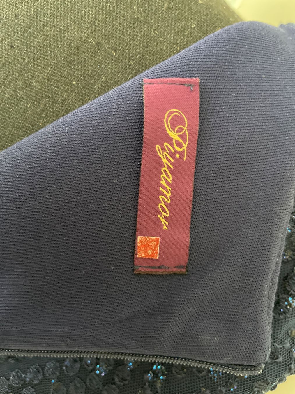 Vestiti: Cocktail Kleid mit Spitze, dunkelblau Gr. 38 – Usato da Birsfelden venduto da Nic21 8
