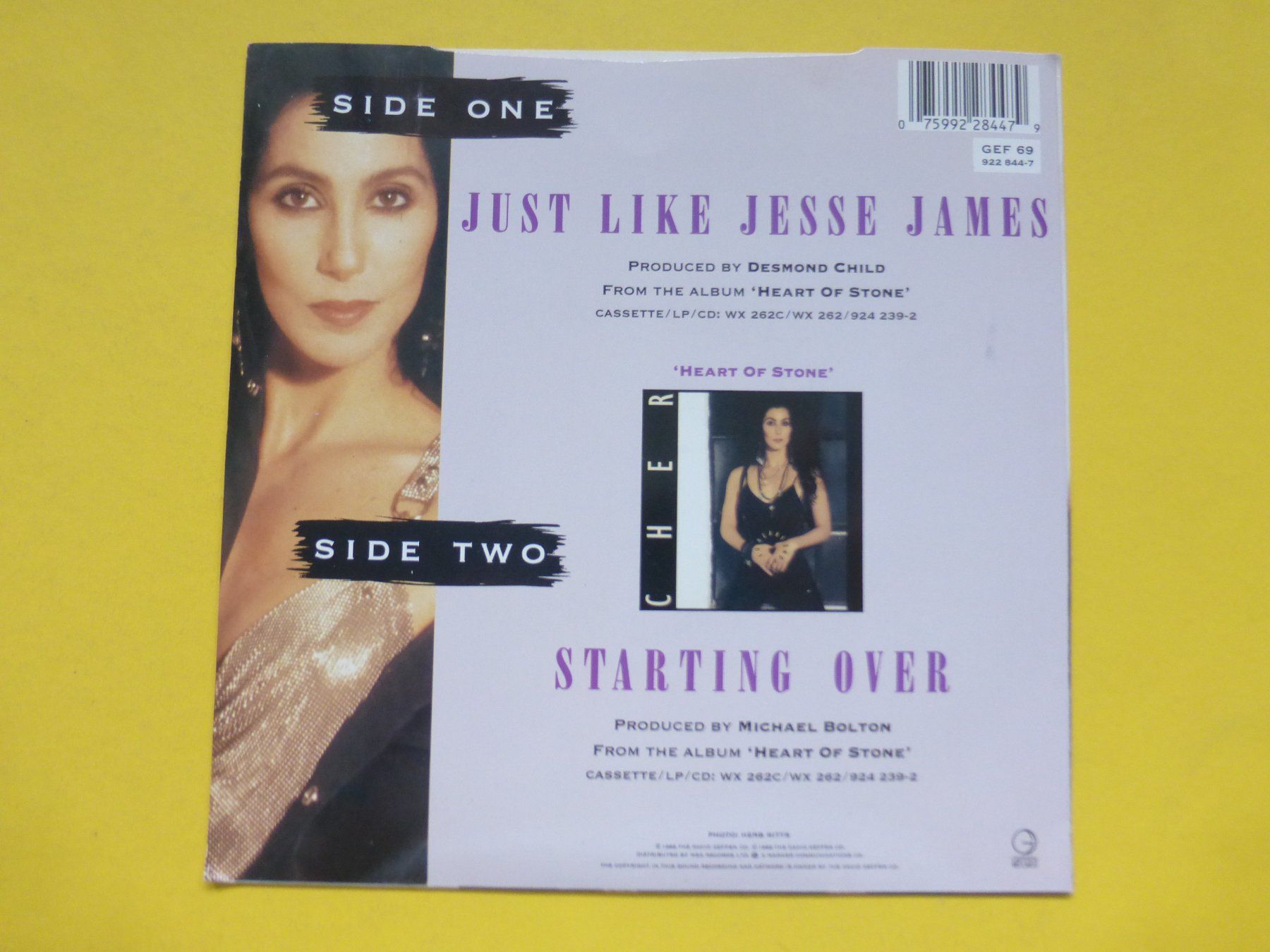 Dischi in vinile: Cher – Just Like Jesse James – Usato da Zürich venduto da Swiss57 1