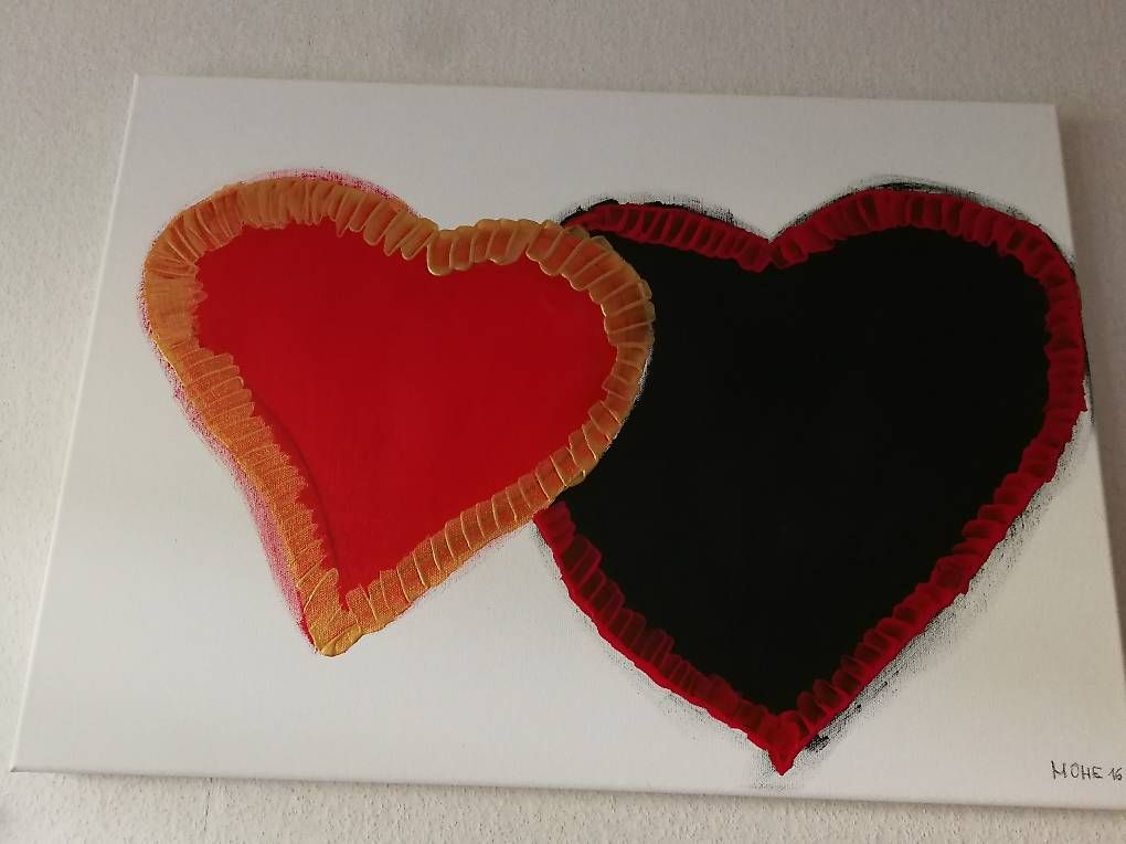 Foto & Immagini: schöne Stoffbilder und Acryl Bilder – Usato da Wittenbach venduto da Handfest 1