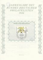 1984 Jahresausgabe Deutscher Philatelist