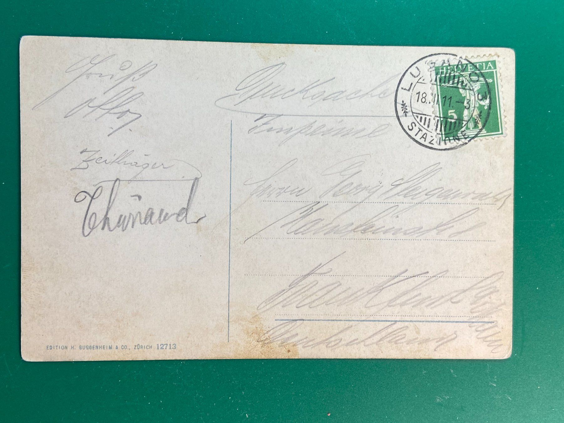 Cartoline postali: Lugano-Paradiso – Usato da Steg VS venduto da danwer74 1